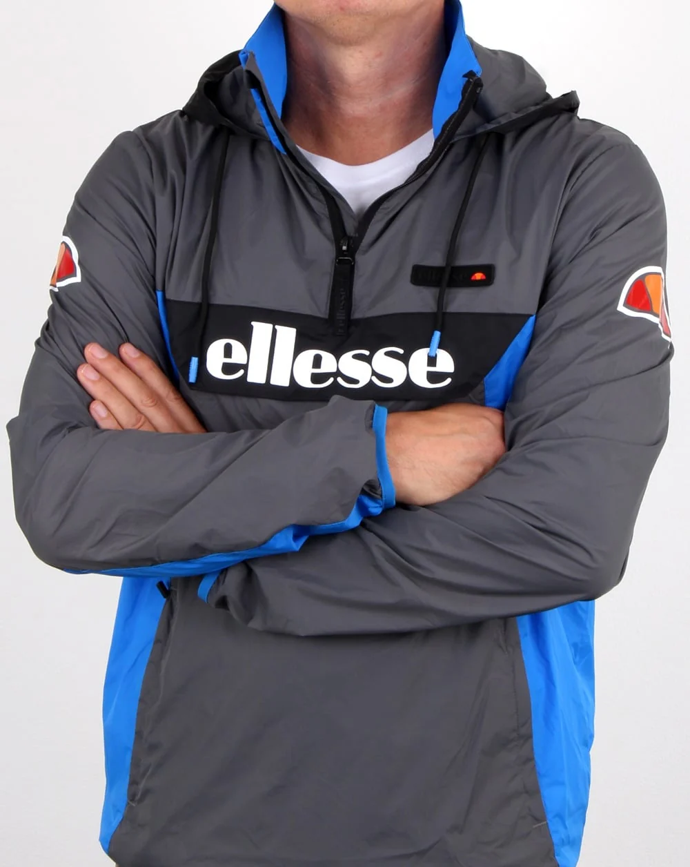 Ellesse Ion Jacket Grey/Blue - Image 3