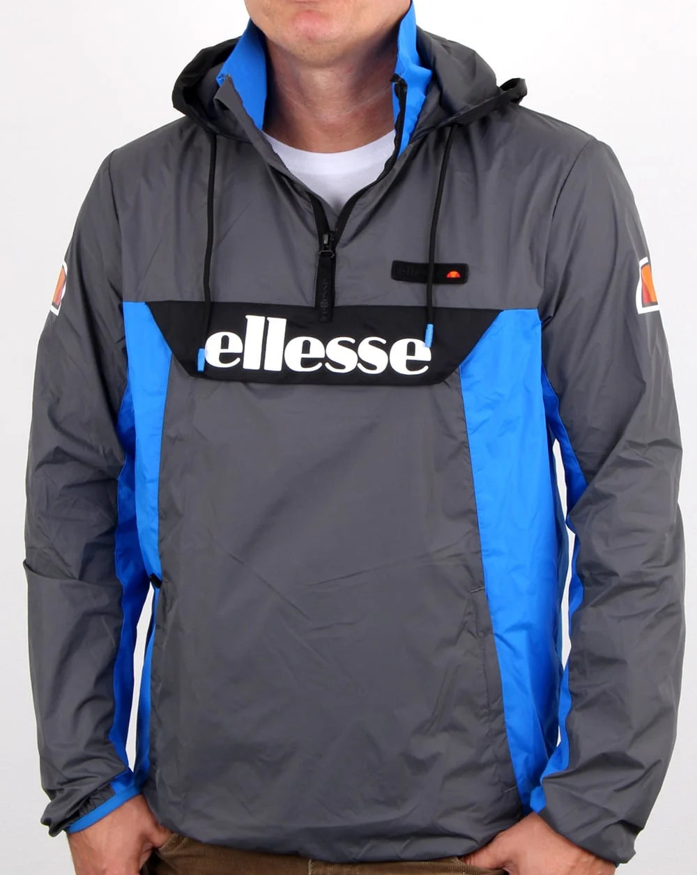 Ellesse Ion Jacket Grey/Blue - Image 4