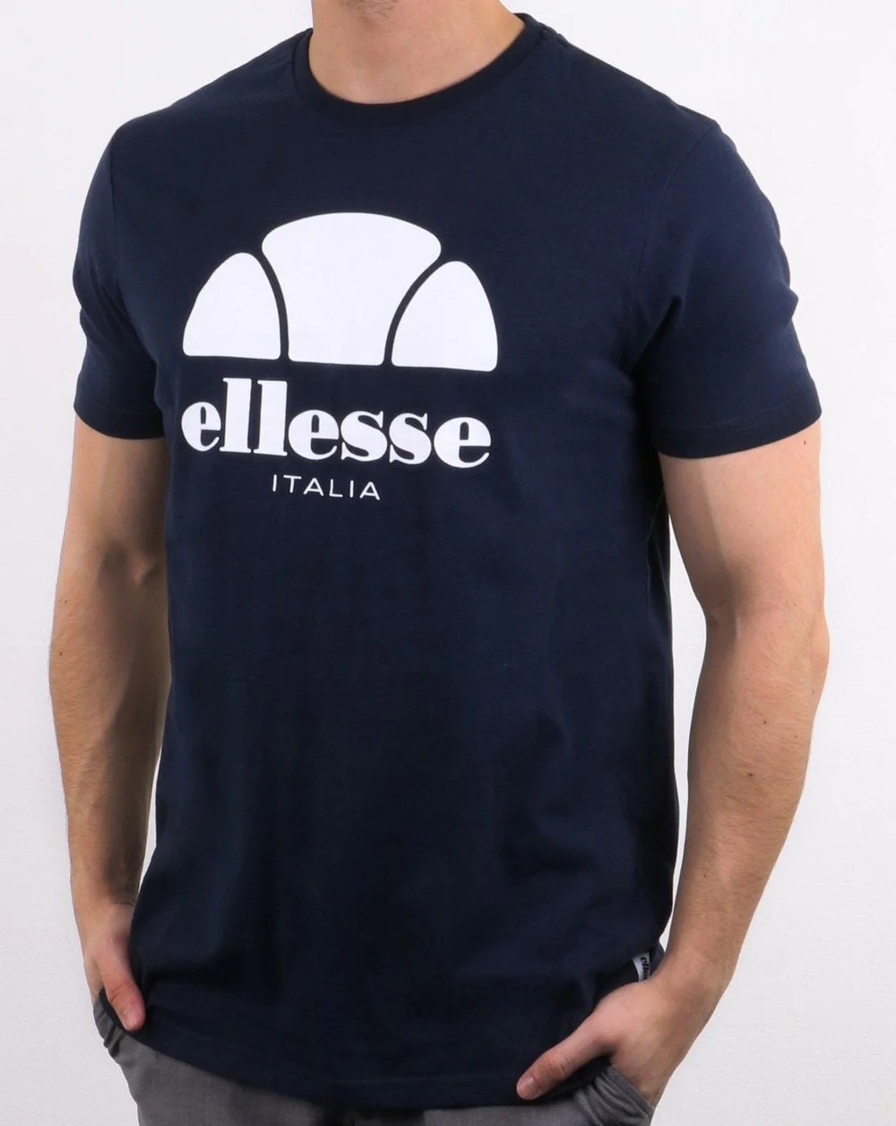 Ellesse Italia Luca T Shirt Navy