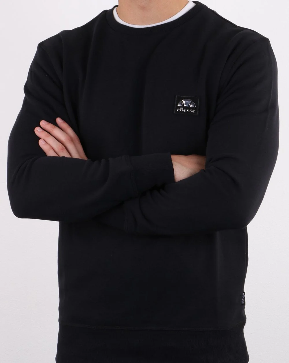 Ellesse Italia Sweatshirt Black - Image 3