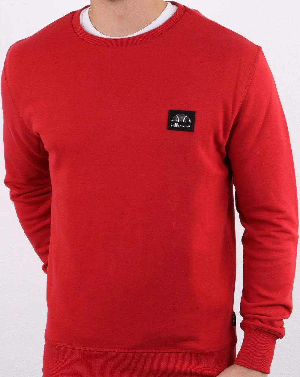 Ellesse Italia Sweatshirt Red - Image 2