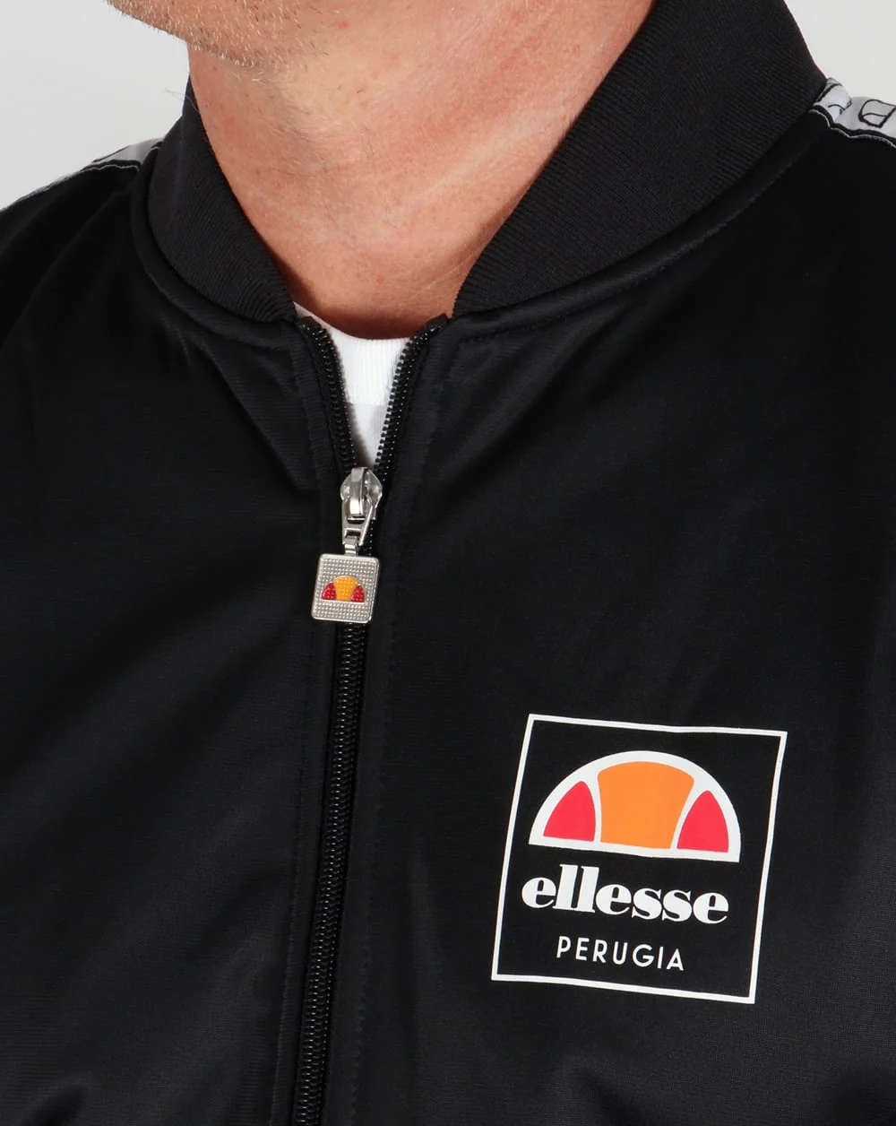 Ellesse Jaynefi Taping Track Top Black - Image 2