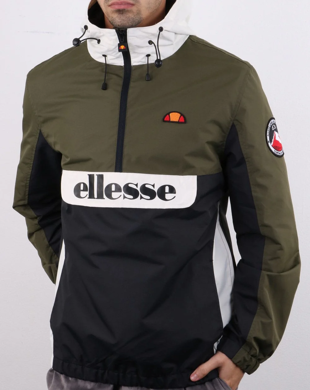 Ellesse Moretti Oh Jacket Khaki - Image 2