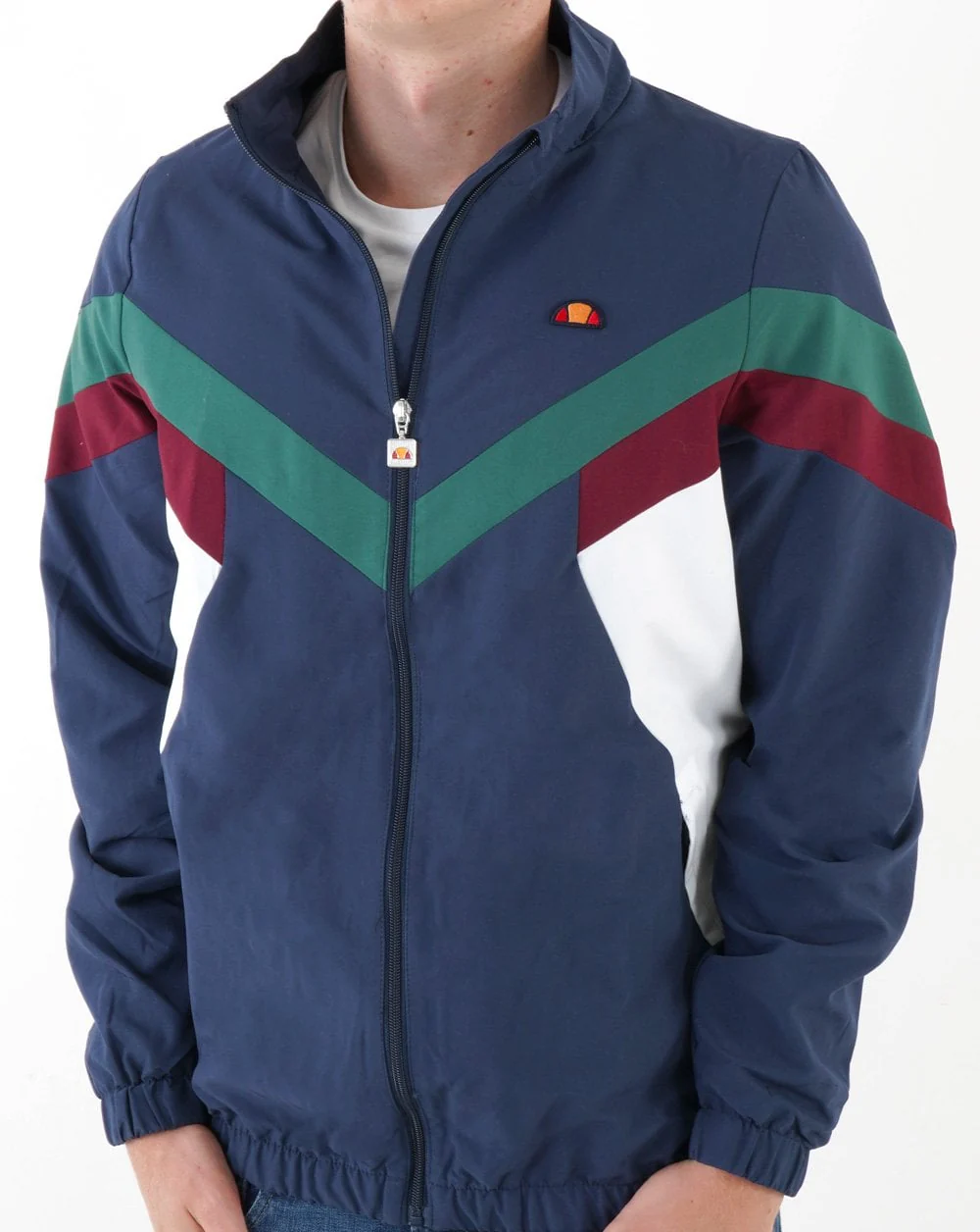 Ellesse Nonno Track Jacket Navy - Image 3