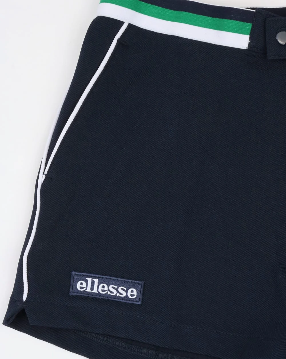 Ellesse Piped Tennis Style Shorts Navy - Image 4