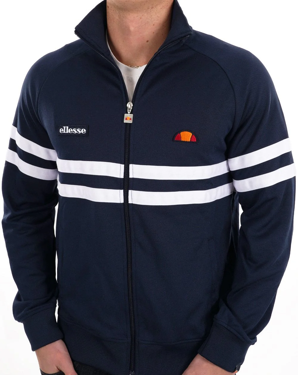 Ellesse Rimini Track Top Navy/white - Image 5