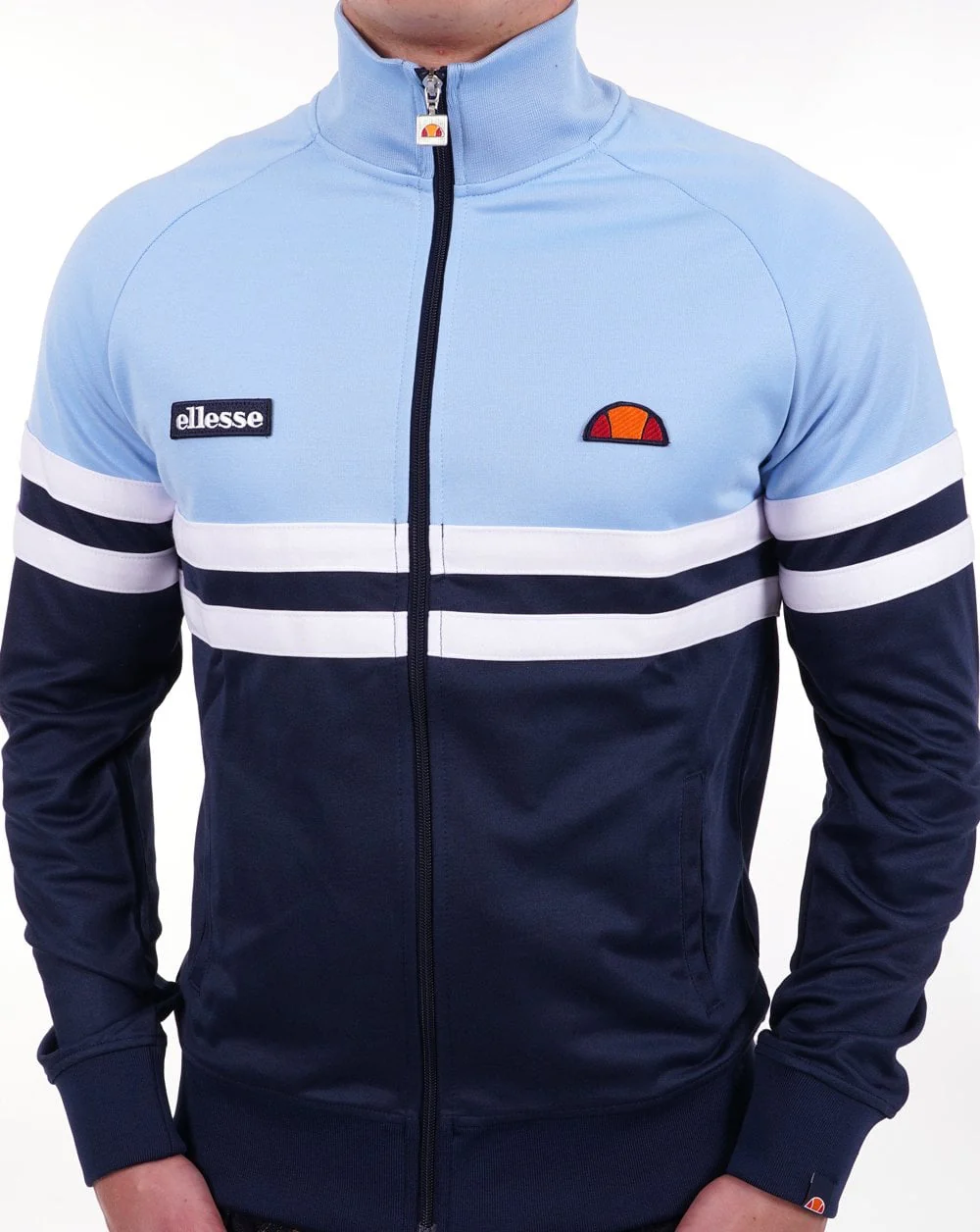 Ellesse Rimini Track Top Sky/Navy/White