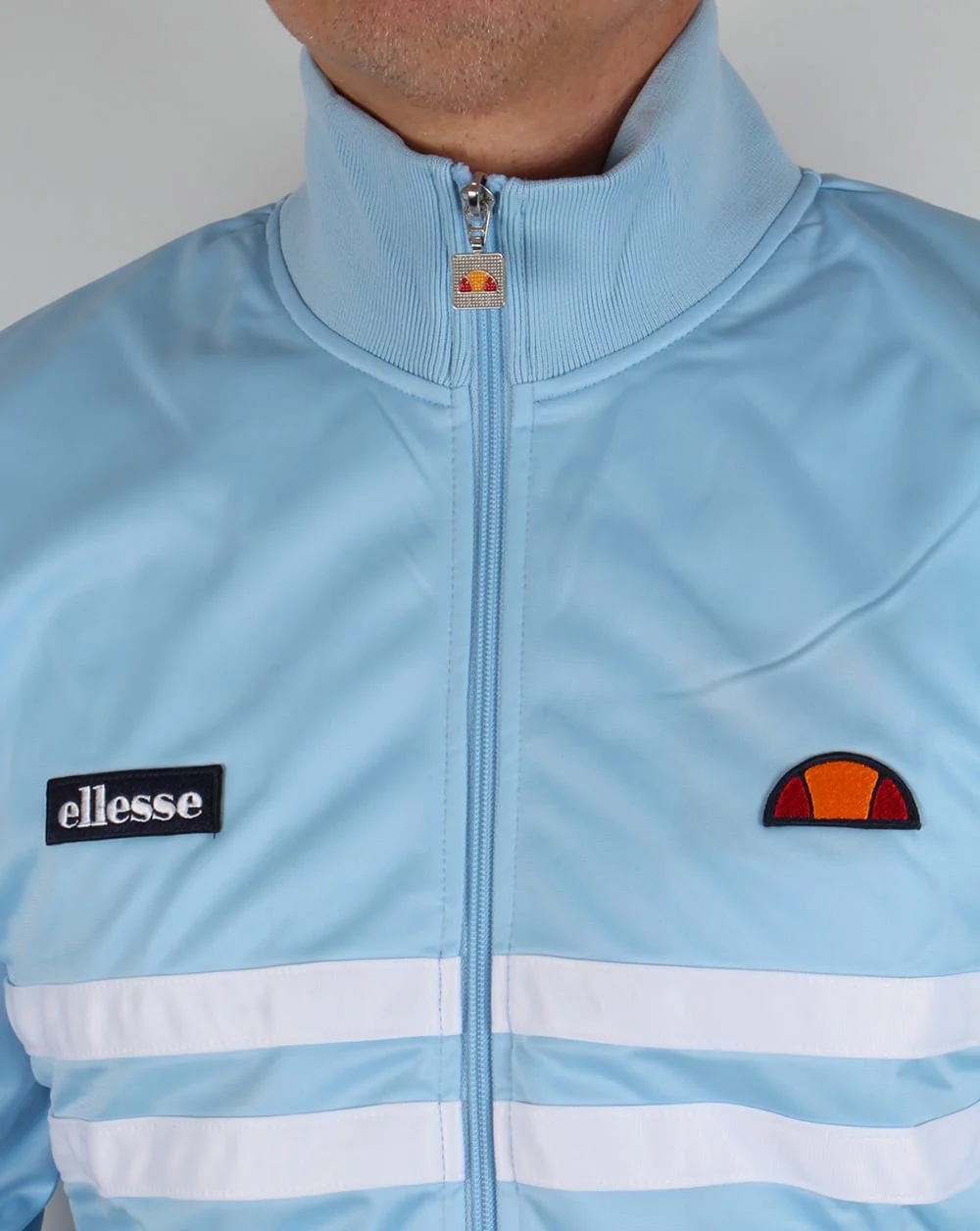 Ellesse Rimini Vincz Track Top Sky Blue - Image 2