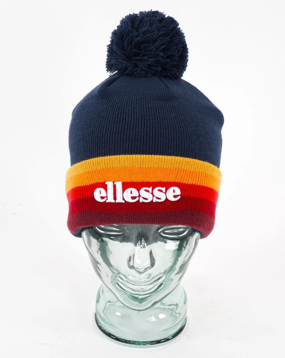 Ellesse Sian Pom Pom Beanie Navy - Image 2