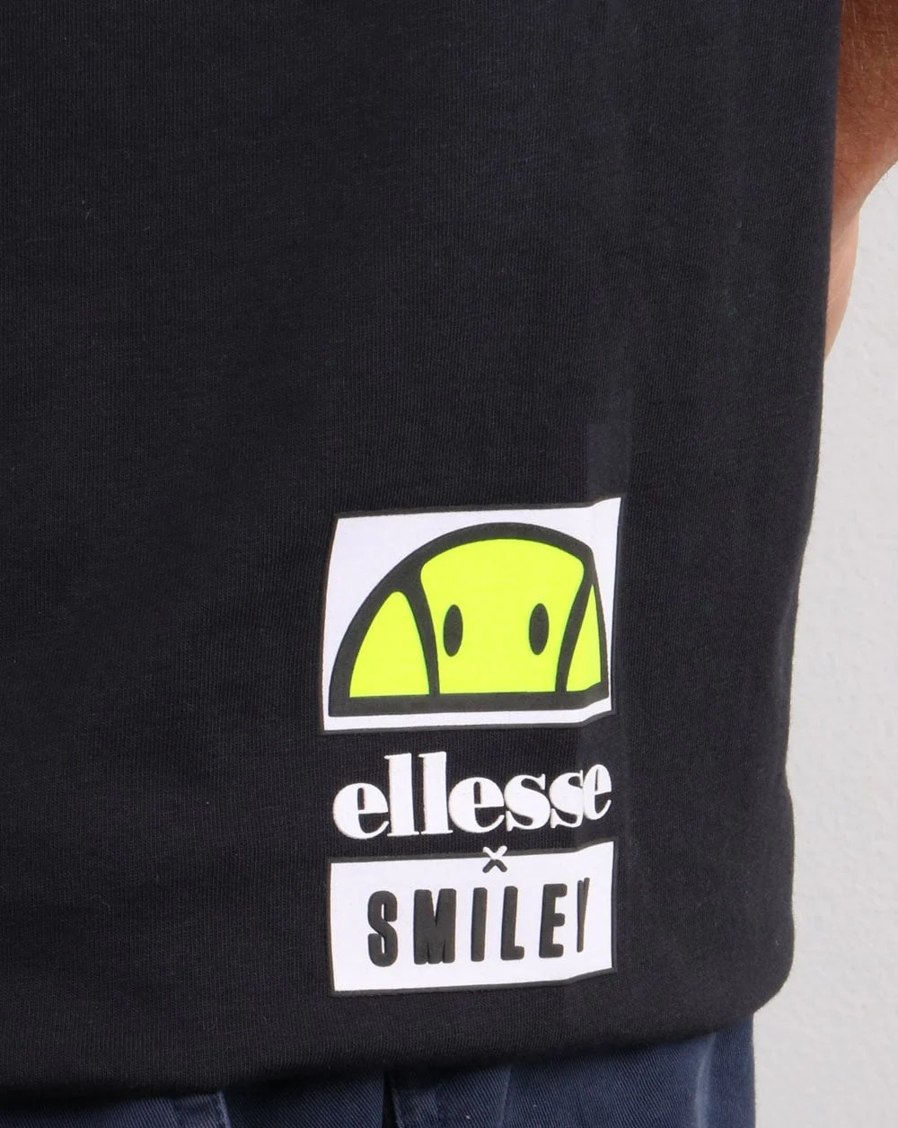 Ellesse Smiley T Shirt Black - Image 4