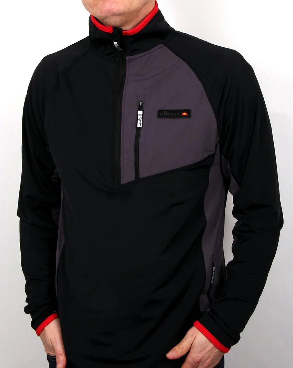 Ellesse Togano Outdoor Performance Top Black