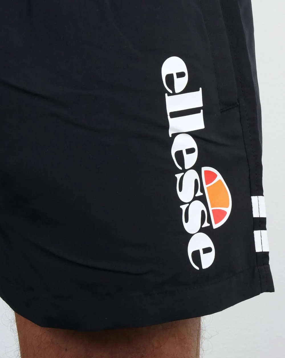 Ellesse Tronto Swim Shorts Black - Image 3
