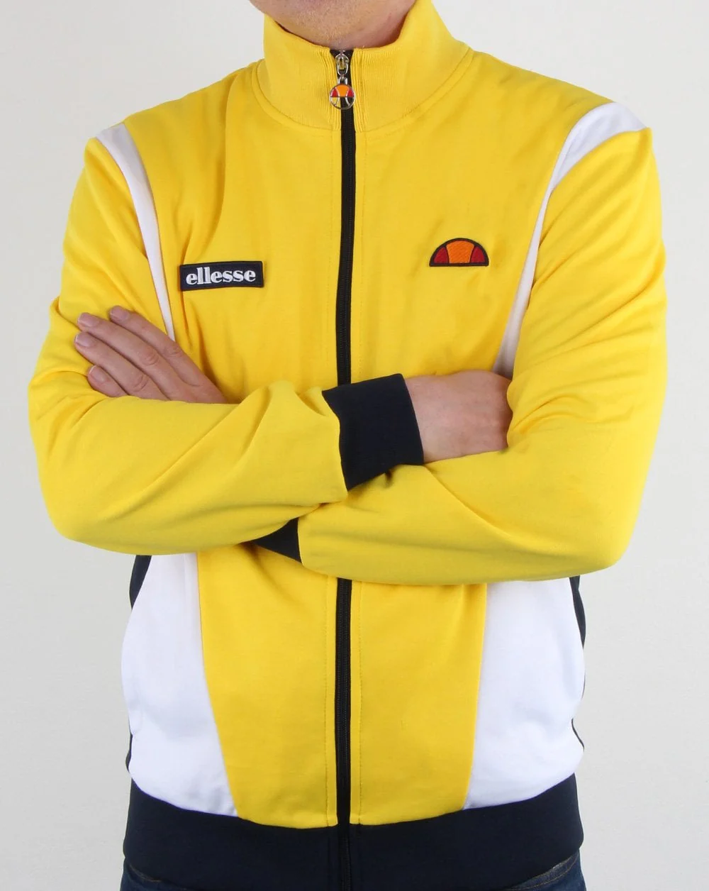 Ellesse Vilas Track Top Yellow - Image 4