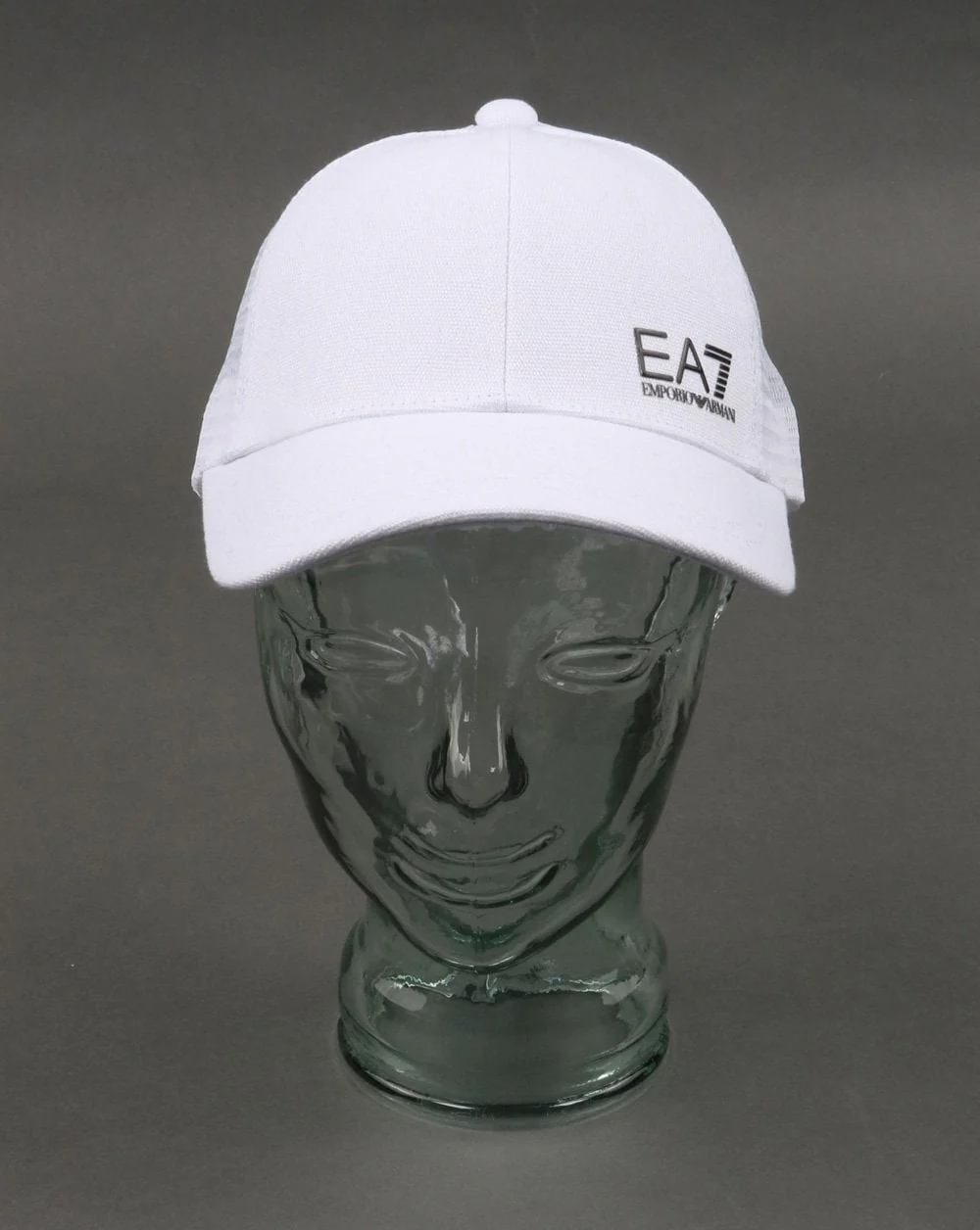 Emporio Armani EA7 Core Logo Cap White - Image 3