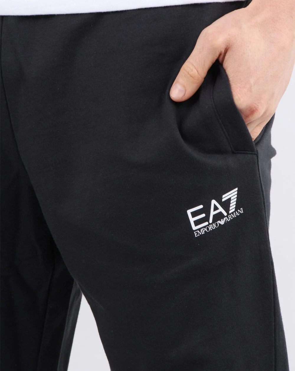 Emporio Armani EA7 Slim Fit Track Pants Navy - Image 2