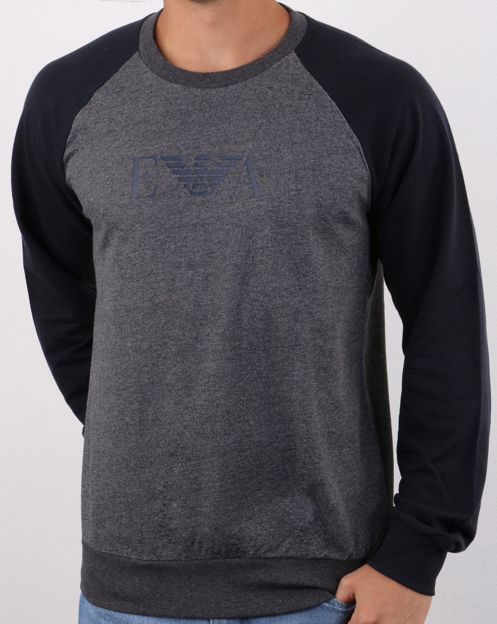 Emporio Armani Sweatshirt Dark Grey - Image 2