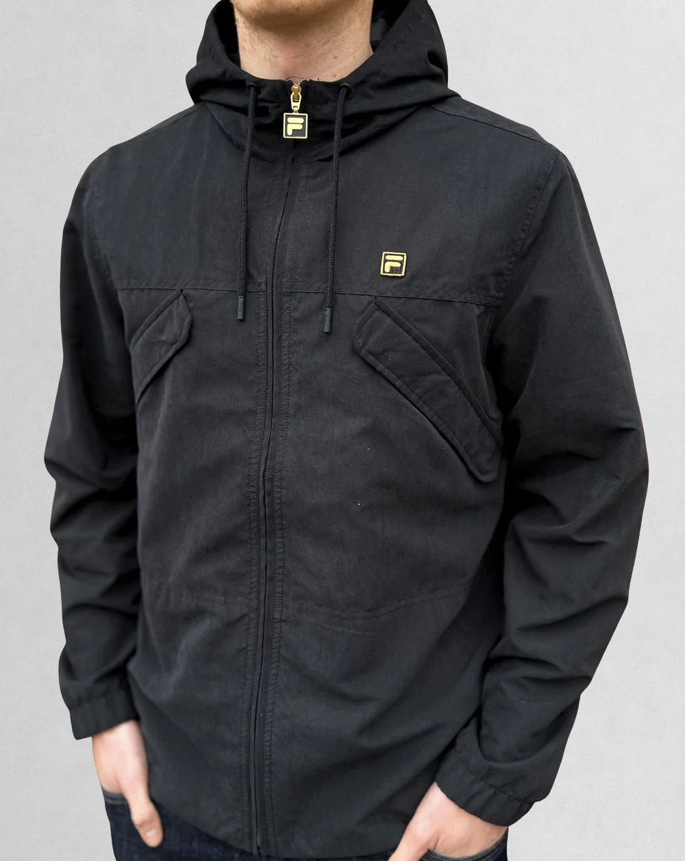 Fila Gold Bunny Jacket Black - Image 2