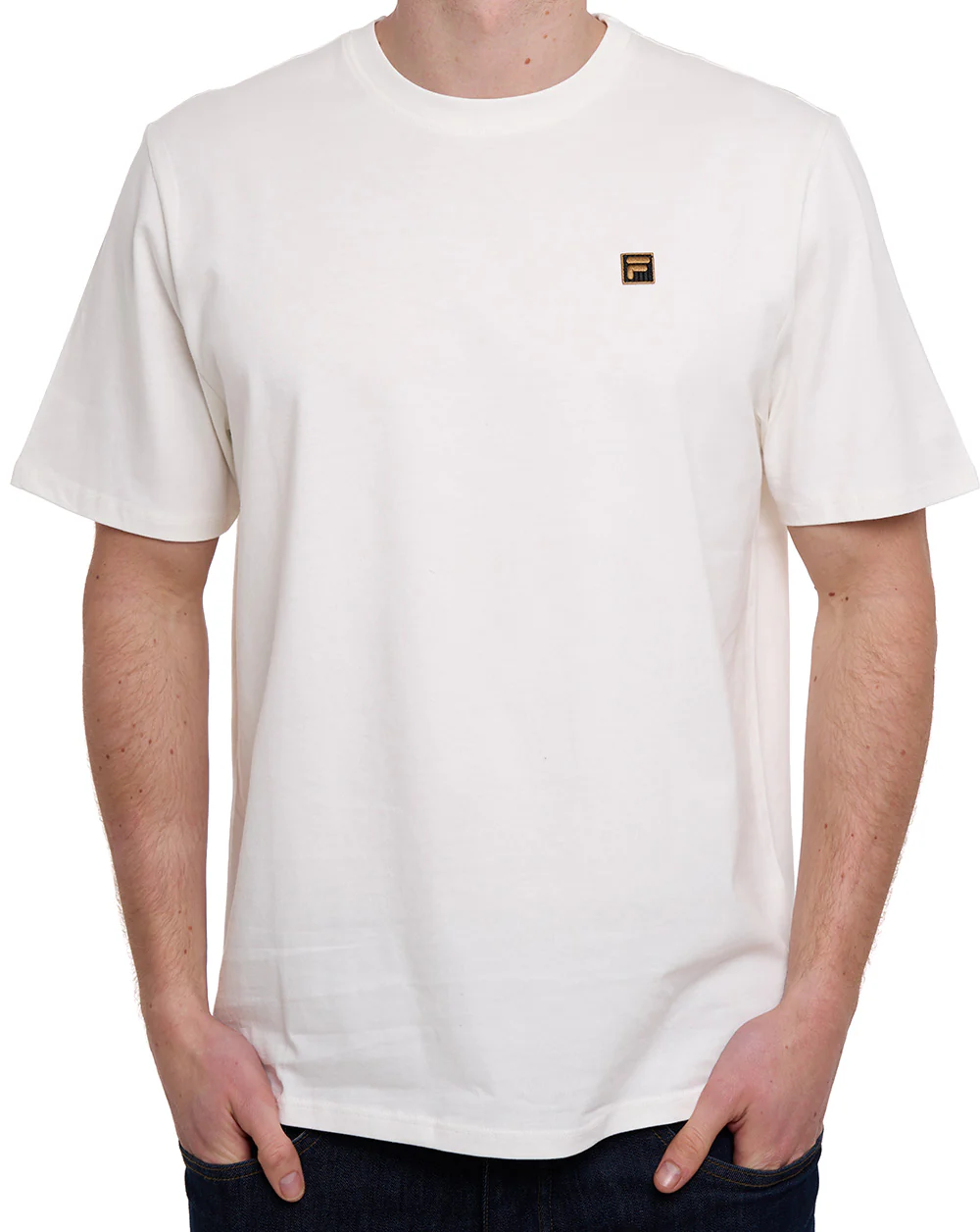 Fila Gold Yaxley T Shirt Off White