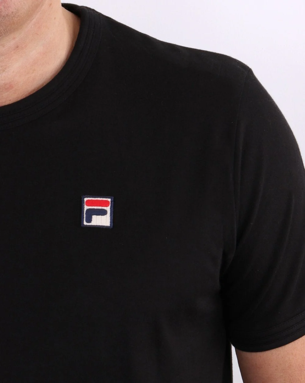 Fila Vintage 80scc T Shirt Black - Image 2