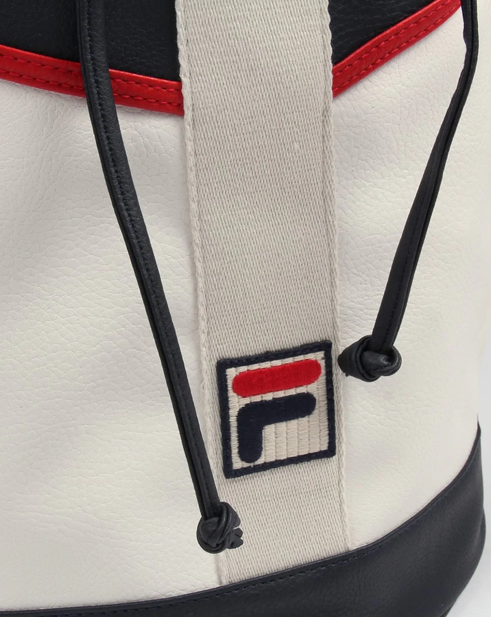Fila Vintage Biago Duffle Bag Navy/White - Image 2