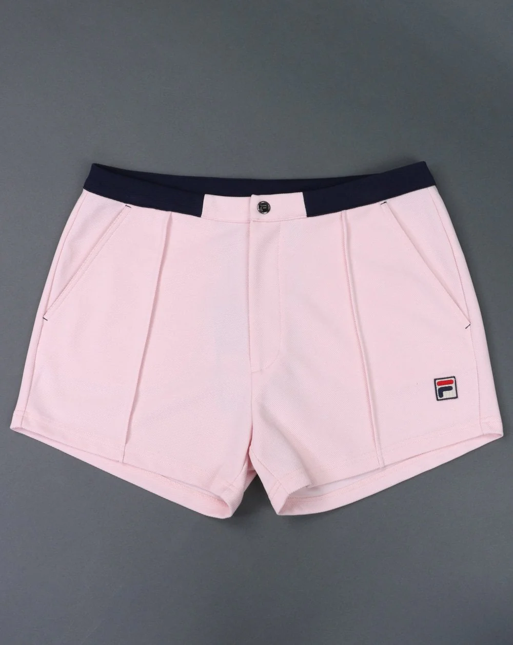Fila Vintage Botazzi Shorts Pink Chalk