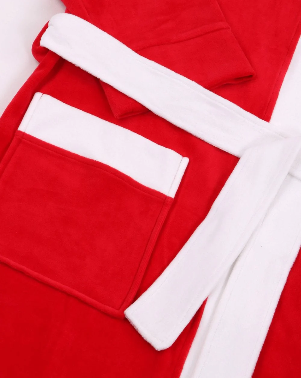 Fila Vintage Dressing Gown Red/White - Image 3