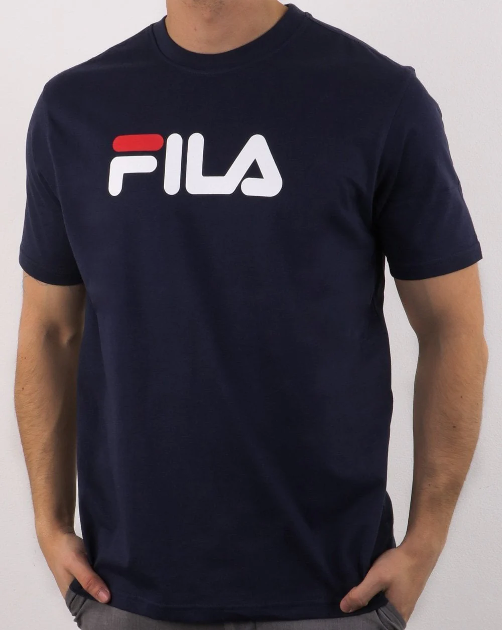 Fila Vintage Eagle T Shirt Navy - Image 2