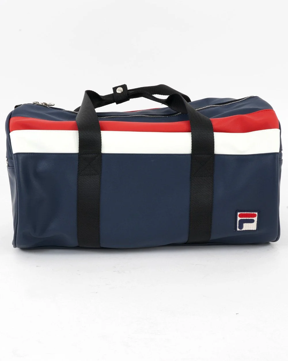 Fila Vintage Eddyson Barrel Bag Navy/White/Red - Image 2