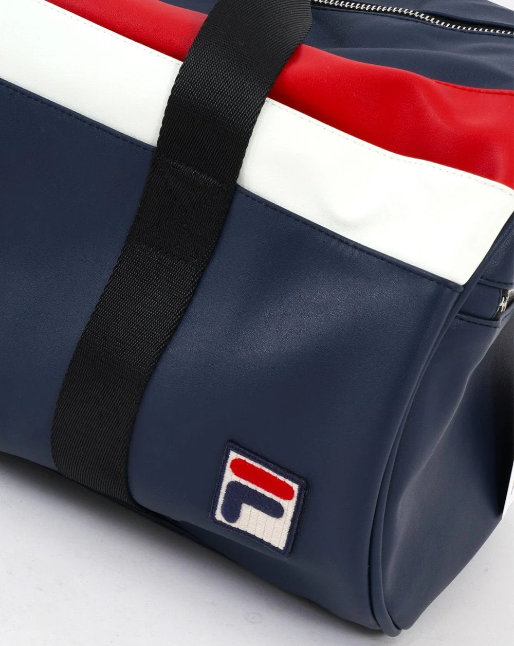 Fila Vintage Eddyson Barrel Bag Navy/White/Red - Image 3
