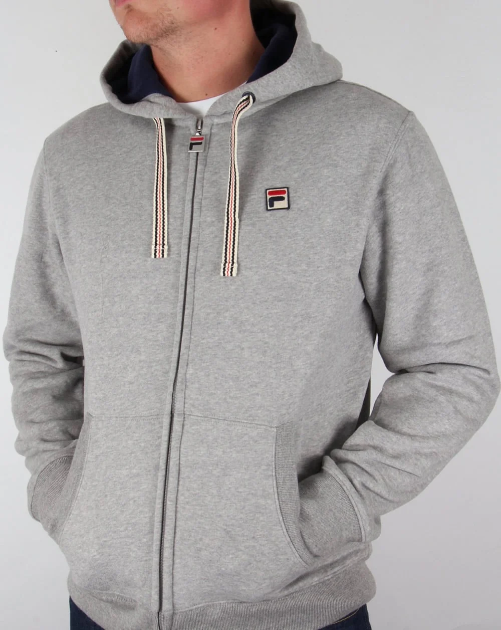 Fila Vintage Hoodie Grey