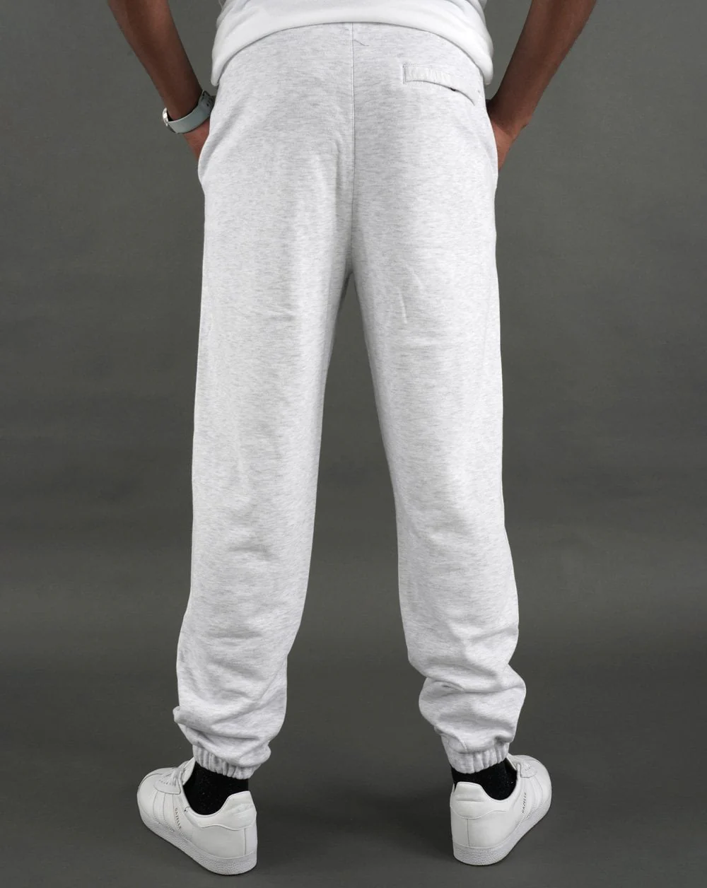 Fila Vintage Marin Joggers Light Grey Marl - Image 3
