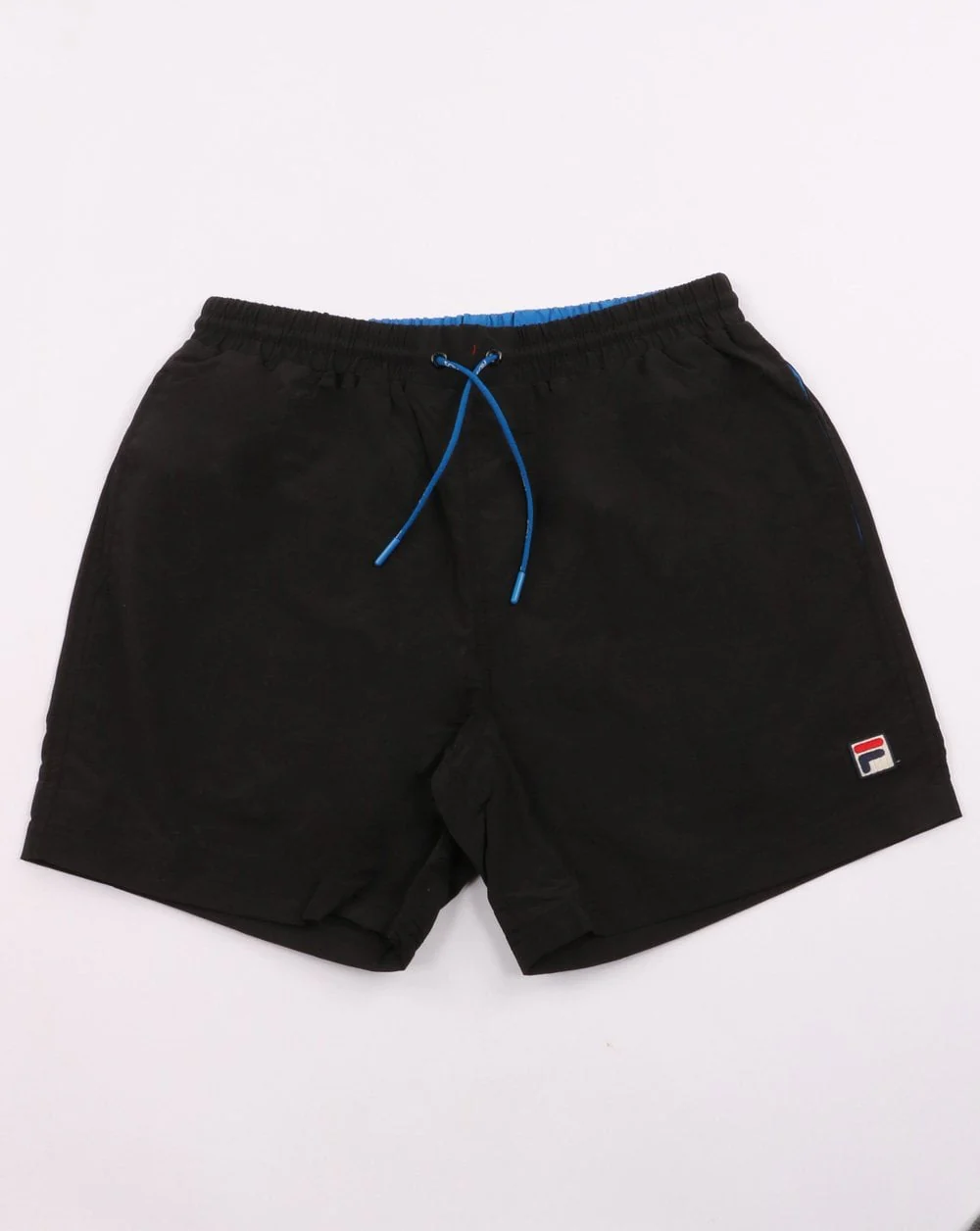 Fila Vintage Martin Swim Shorts Black
