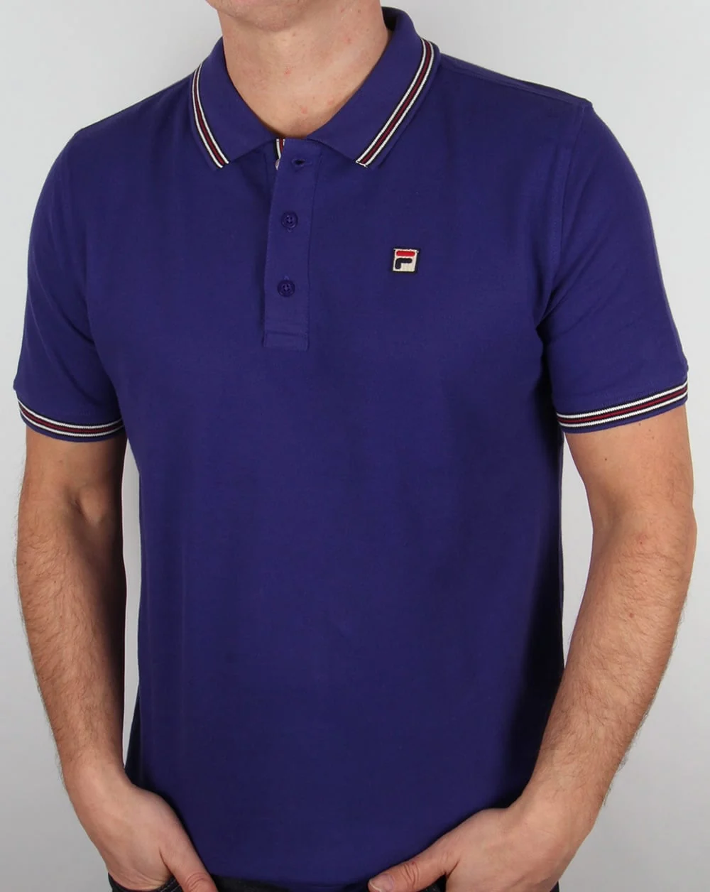 Fila Vintage Matcho 4 Polo Shirt Purple