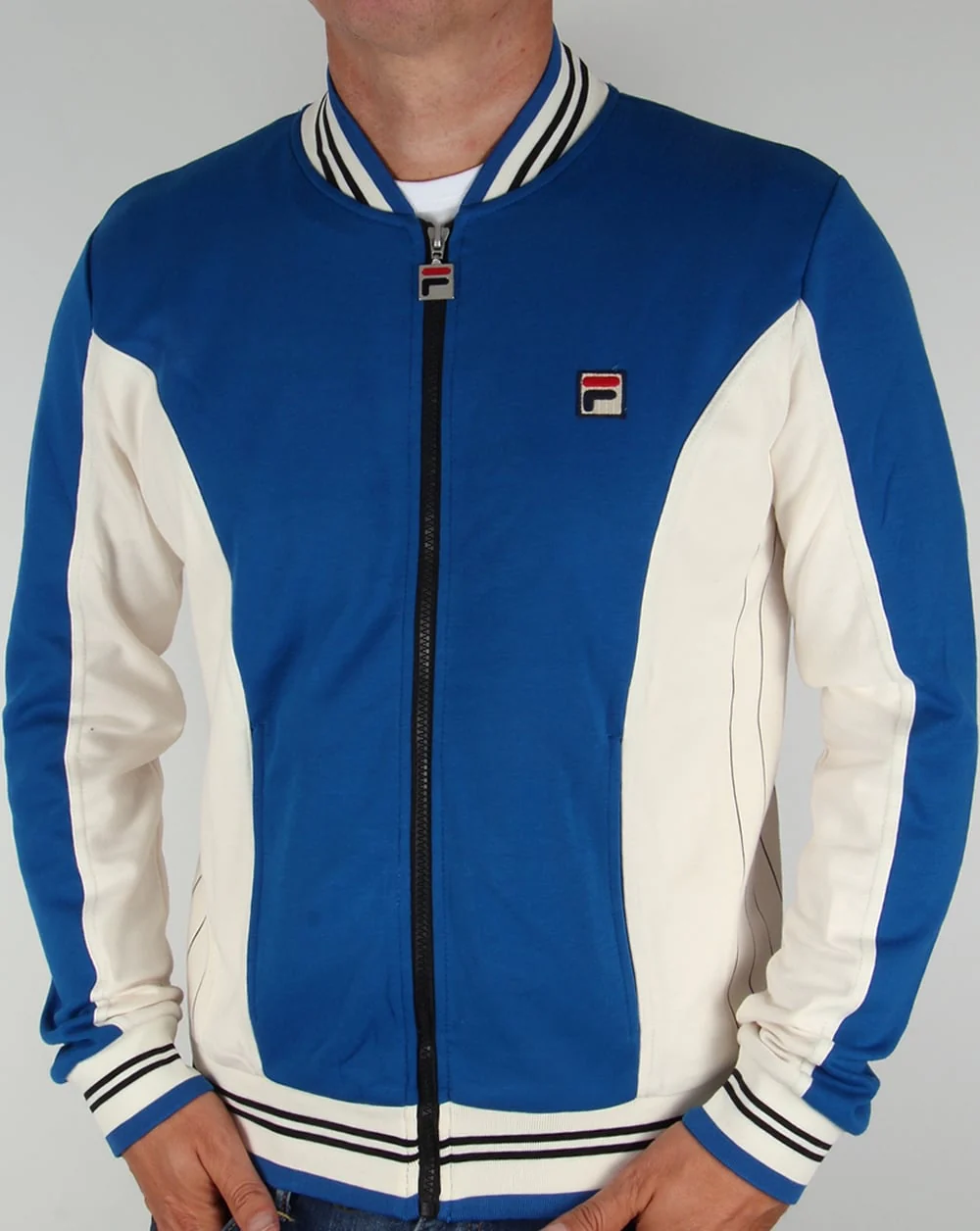 Fila Vintage Mk1 Settanta Track Top Royal Blue