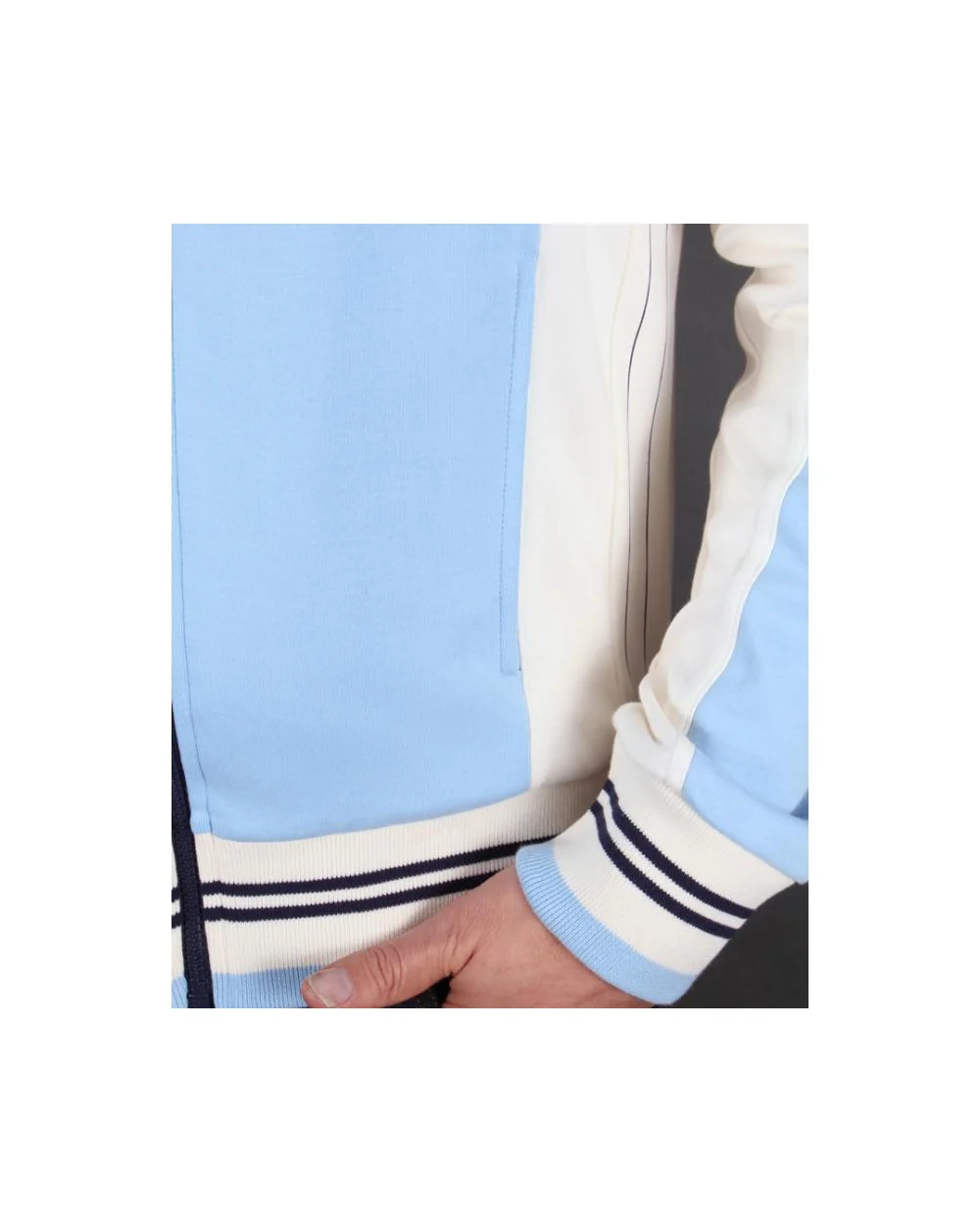 Fila Vintage Mk1 Settanta Track Top Sky Blue/gardenia - Image 3