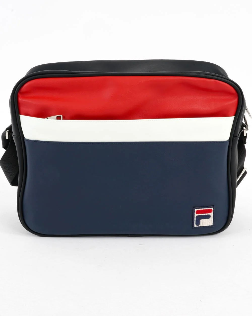 Fila Vintage Reece Messenger Bag Navy/White/Red - Image 5