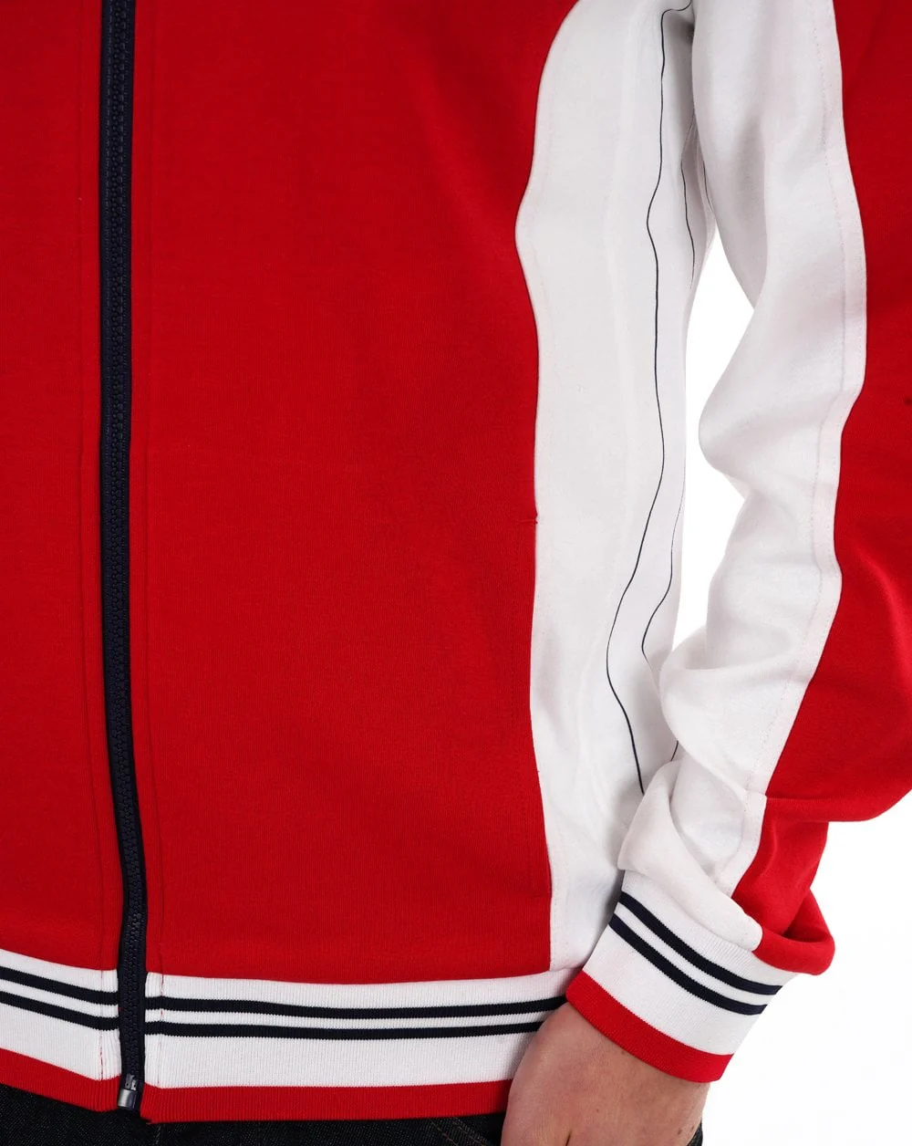 Fila Vintage Settanta Track Top Exclusive Pro Badge Red - Image 3
