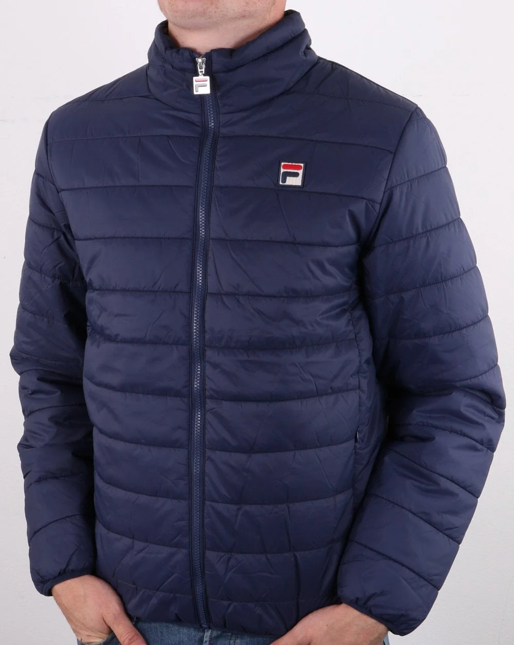 Fila Vintage Ski Puffer Jacket Navy