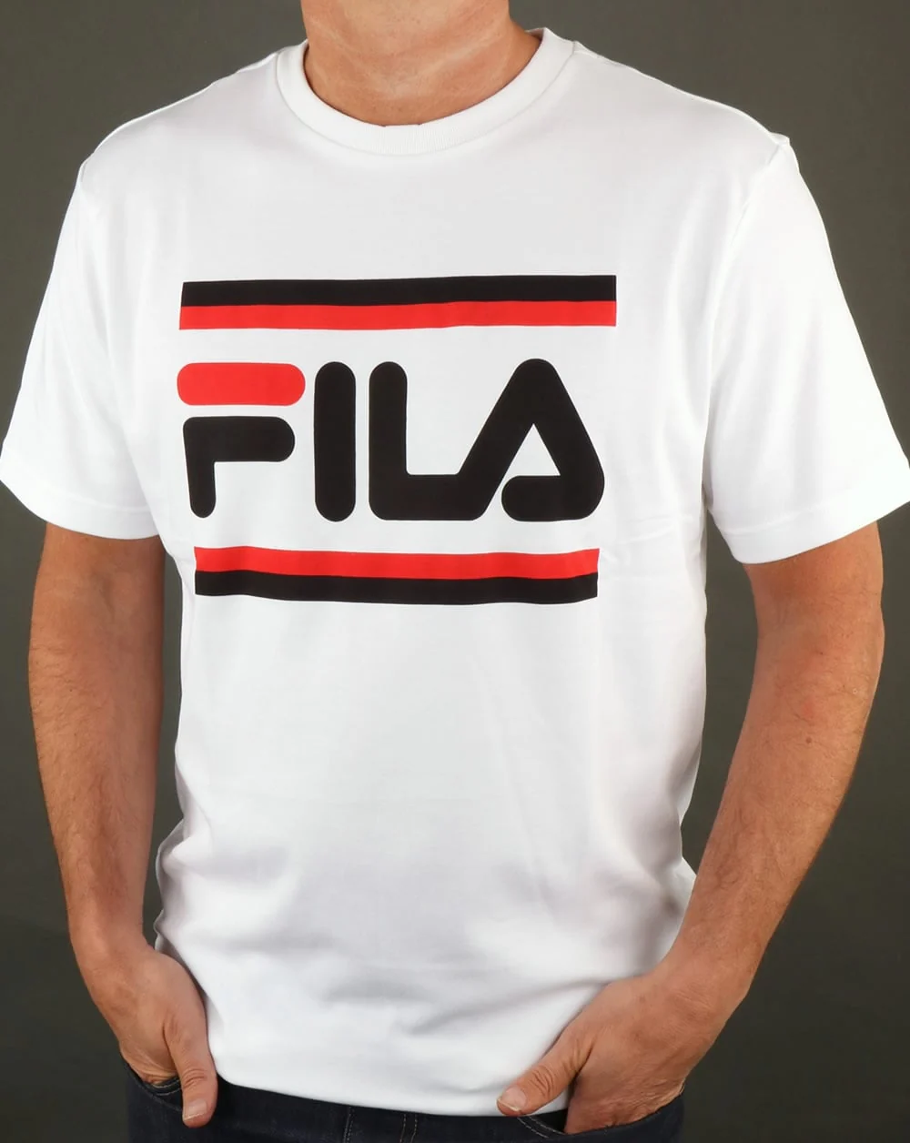 Fila Vintage Vialli T Shirt White