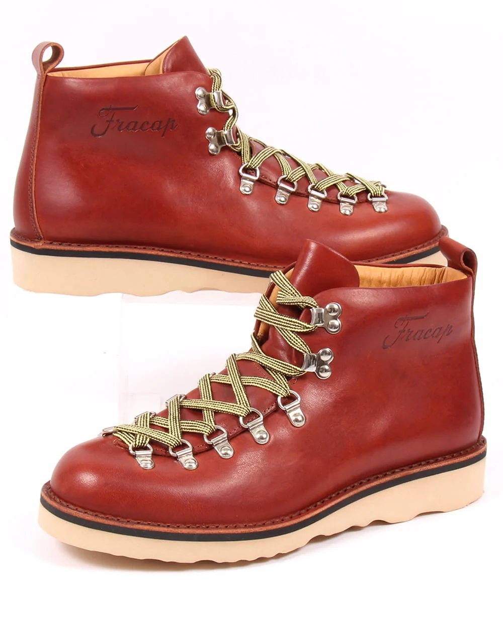 Fracap M120 Scarponcini Leather Boots Arabian Brown