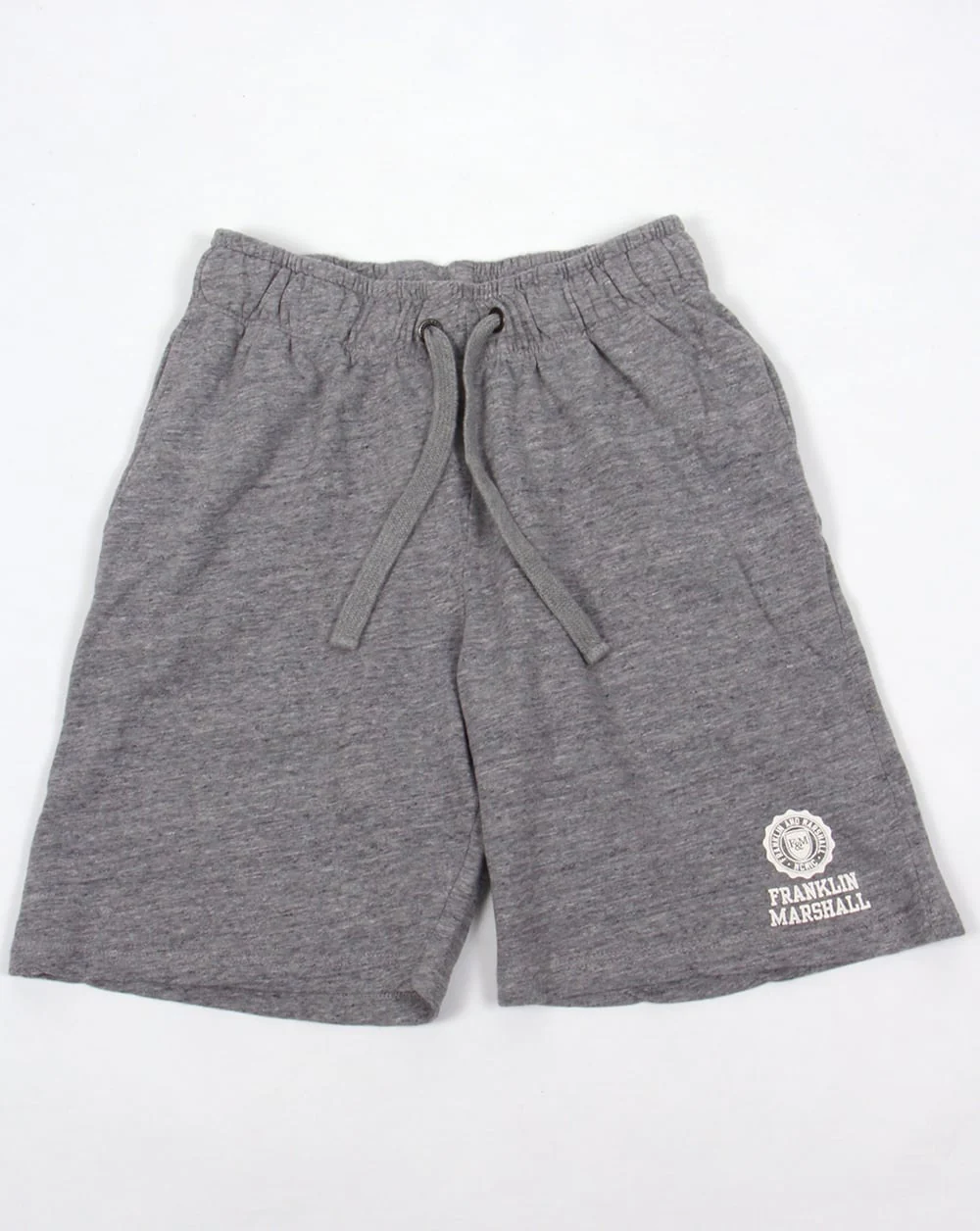 Franklin And Marshall Fleece Shorts Grey Marl