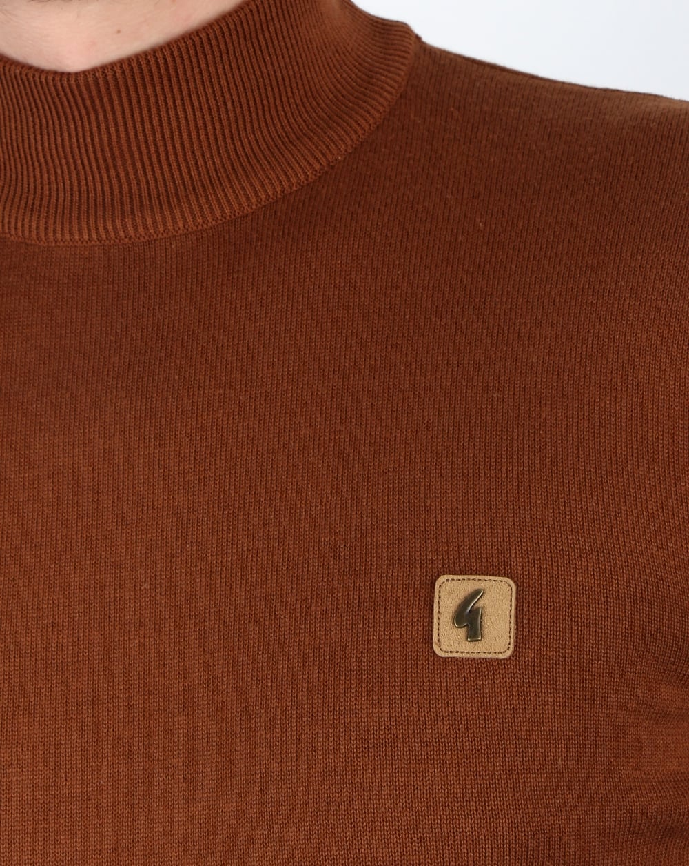 Gabicci Vintage Duke Jumper Tan - Image 2