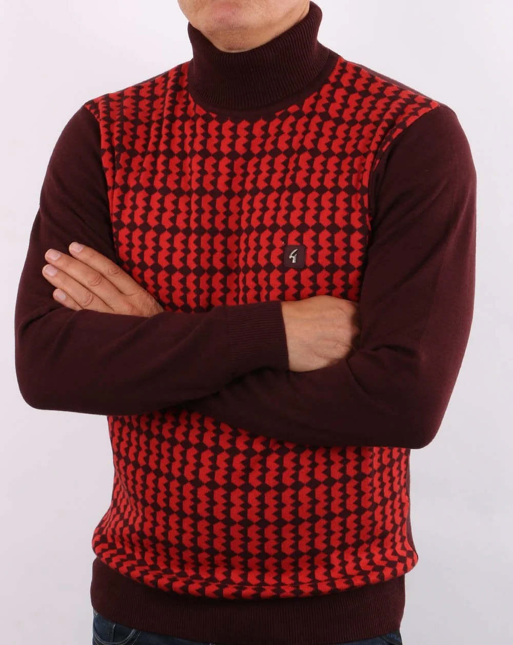 Gabicci Vintage Whitaker Roll Neck Port - Image 4