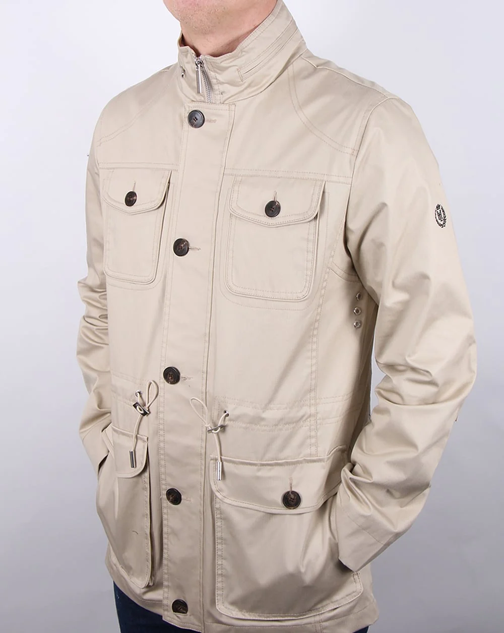 Henri Lloyd Gavinton Field Jacket Sand - Image 3