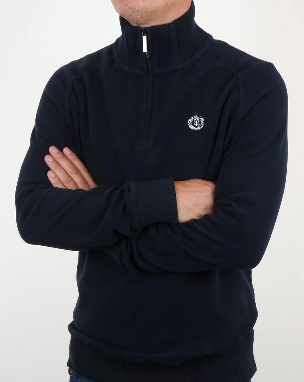 Henri Lloyd Rednor Half Zip Sweat Navy - Image 4
