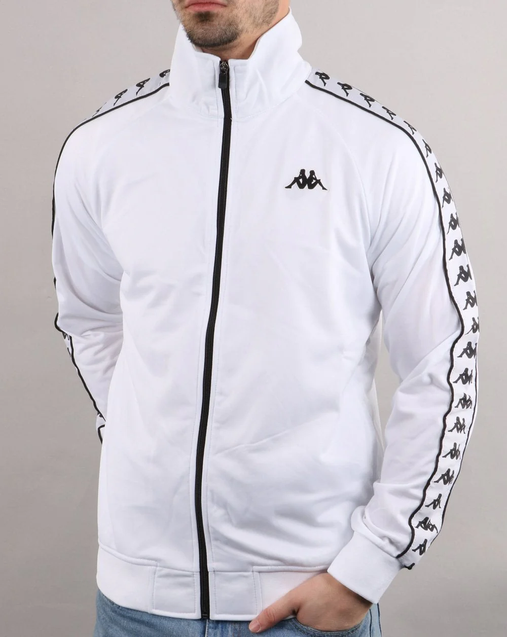 Kappa Anniston Banda Jacket White/Black - Image 2