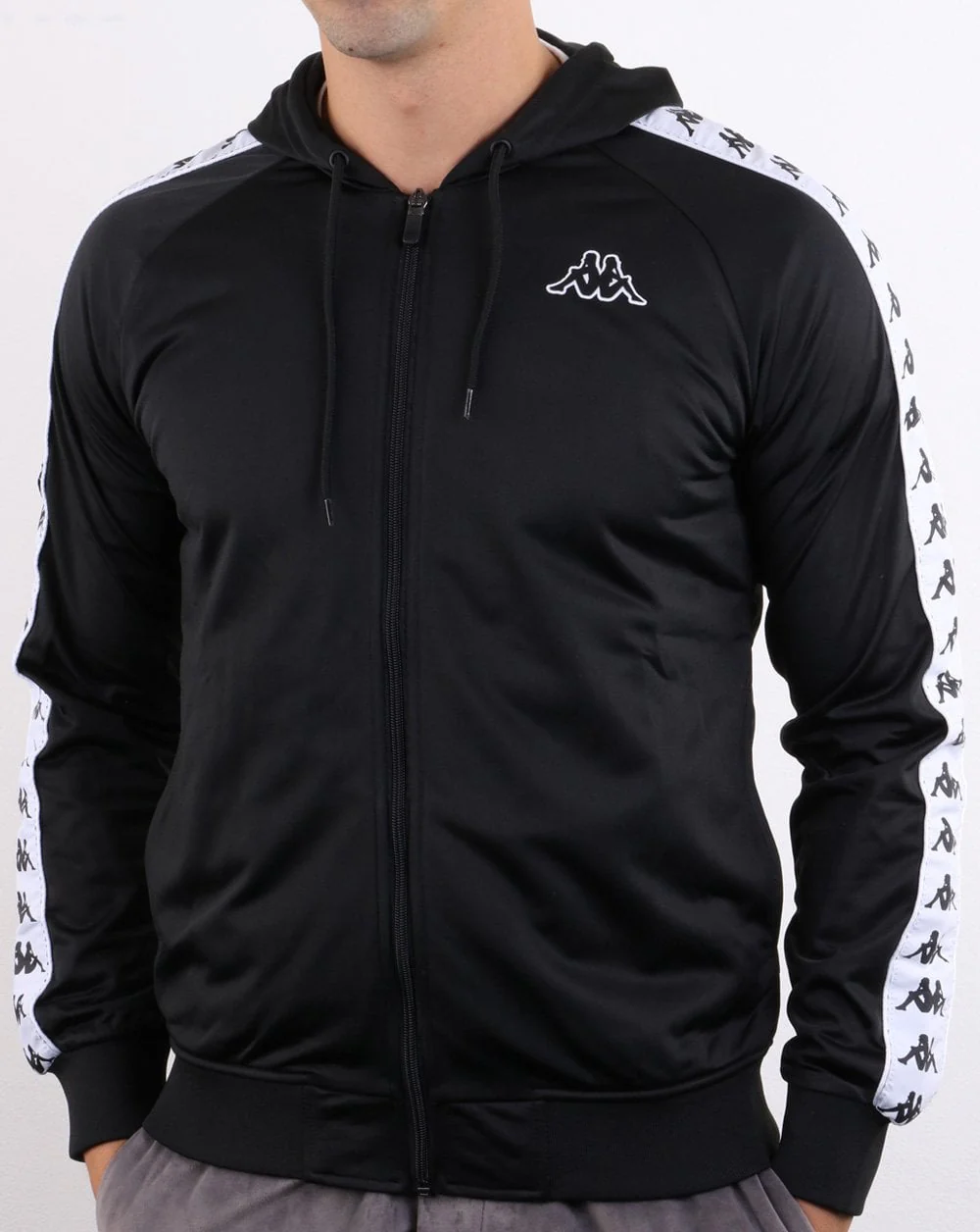 Kappa Banda Zudai Slim Jacket Black/White