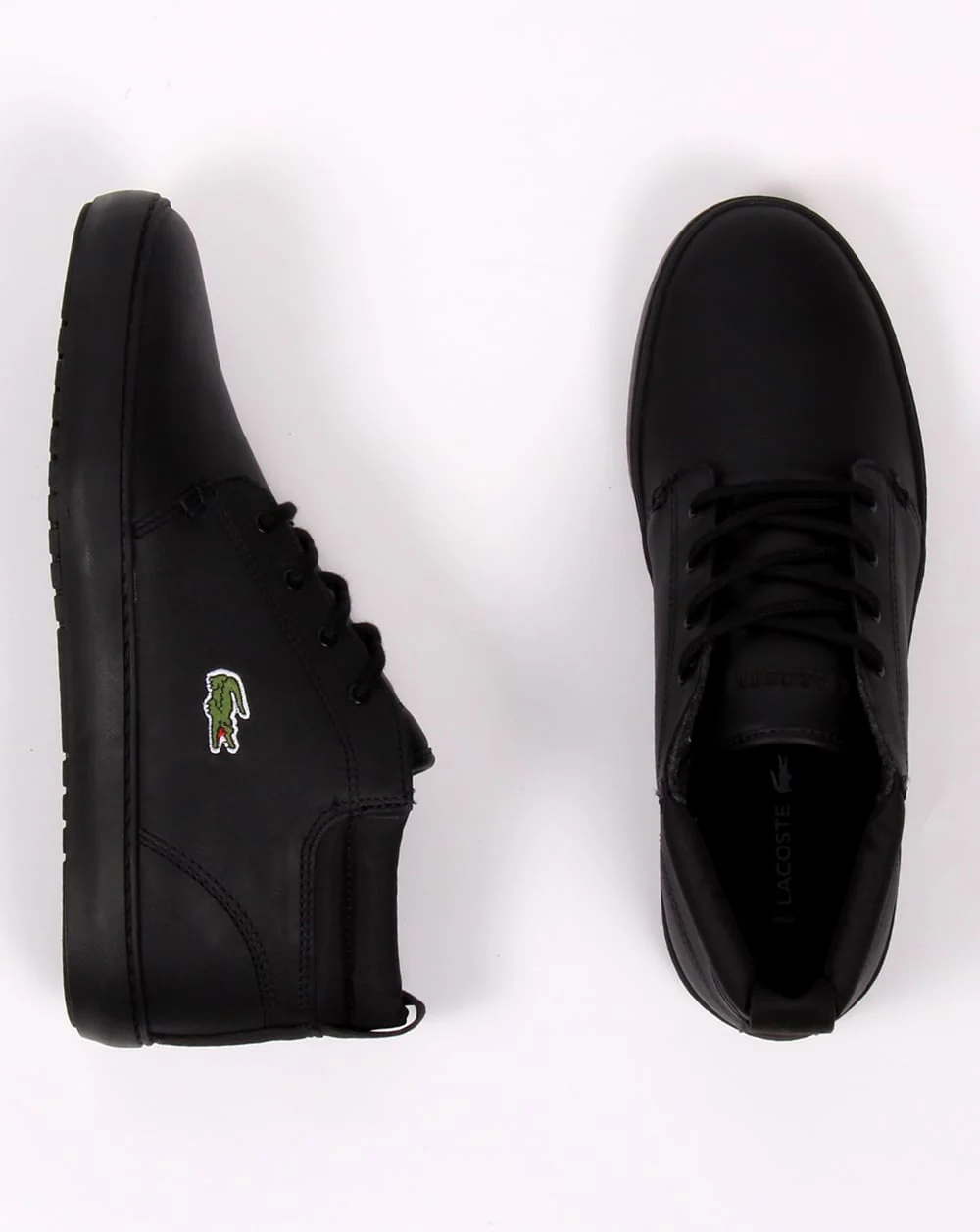 Lacoste Ampthill Terra Boots Black Leather - Image 2