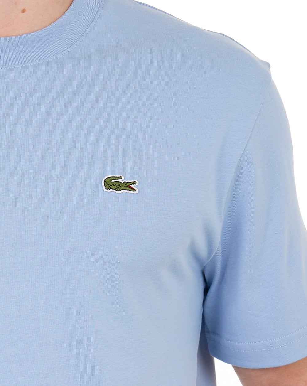 Lacoste Classic Fit T Shirt Light Blue - Image 4