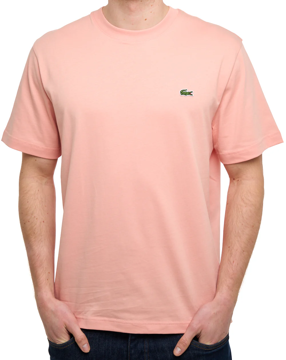 Lacoste Classic Fit T Shirt Peach